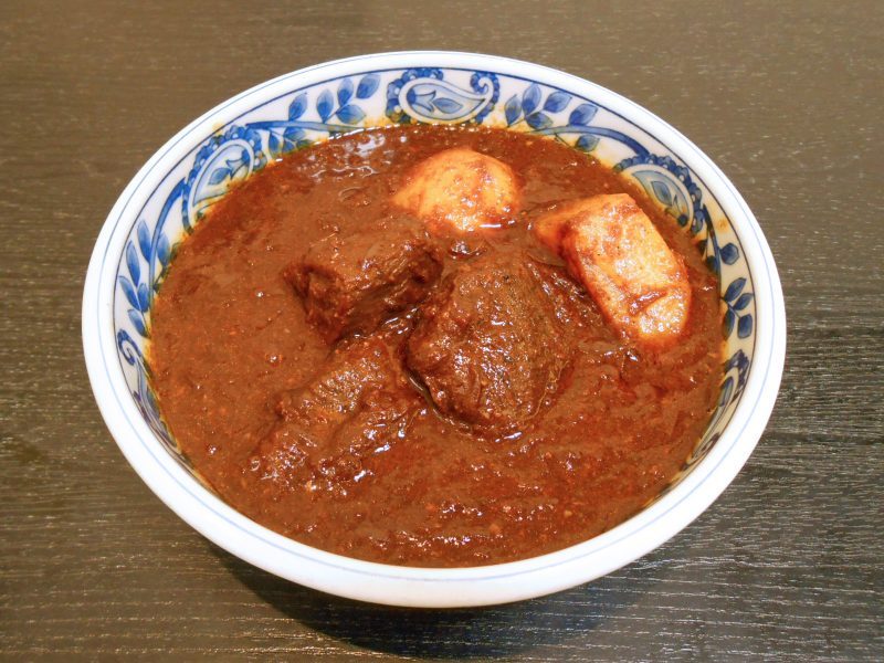 火曜「牛ほほ肉のコルマカレー」