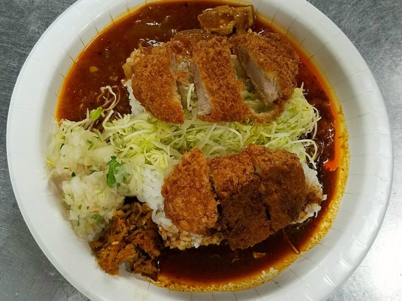 カツカレーには？