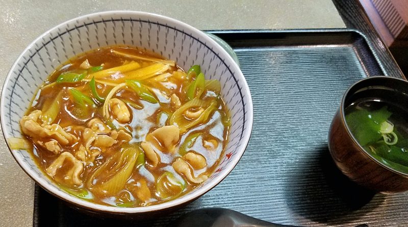 またカレー丼