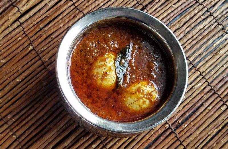 Chettinad egg masala「たまに食べるなら・・・」