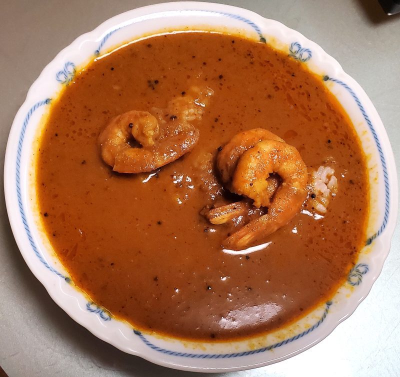 エビカレー、でもバランスが・・・