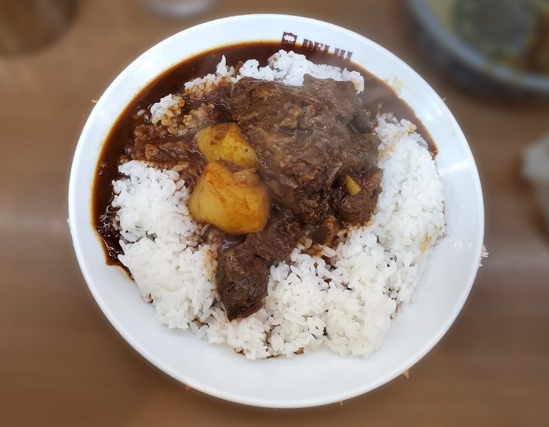 カシミールカレー、牛ホホ肉