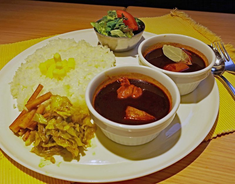 銀座店、カシミール食べ比べ