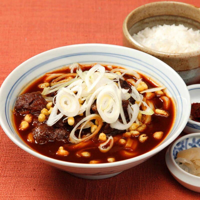 カレーうどん、陳謝とお勧め