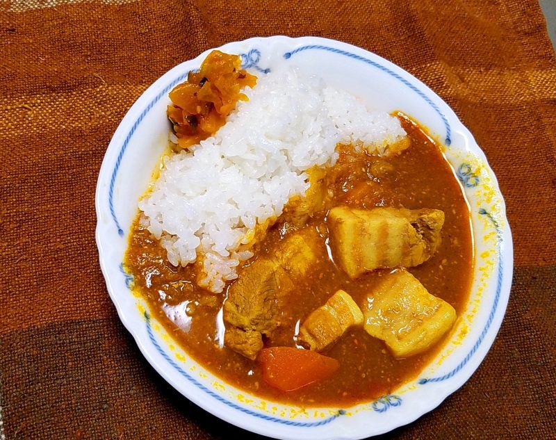 カレー、昭和レトロ