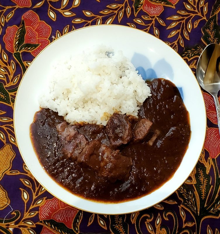 牛ホホ肉のコルマカレー