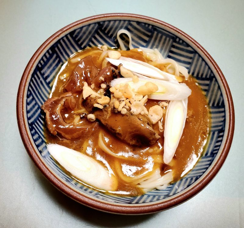 またも「カレーうどん」