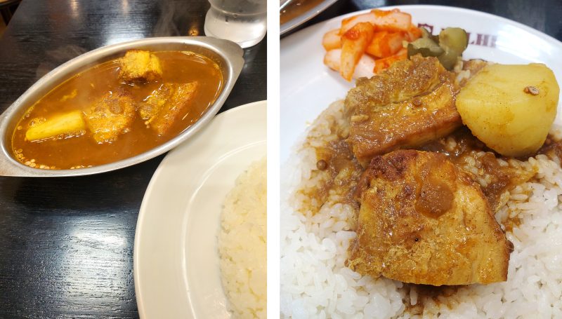 インドカレー（ポーク）、上野店