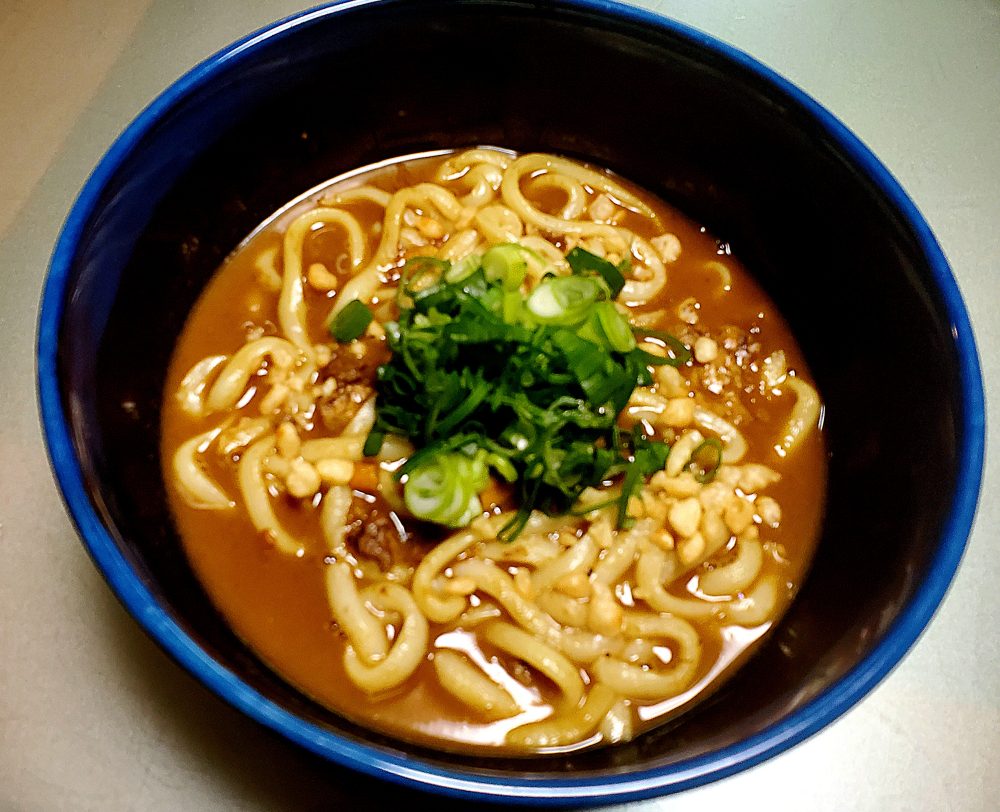 今期最後のカレーうどん