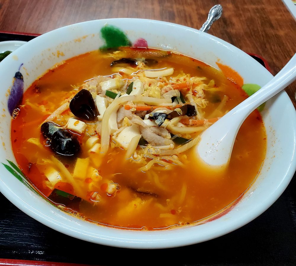 シャバシャバ酸辣湯麺