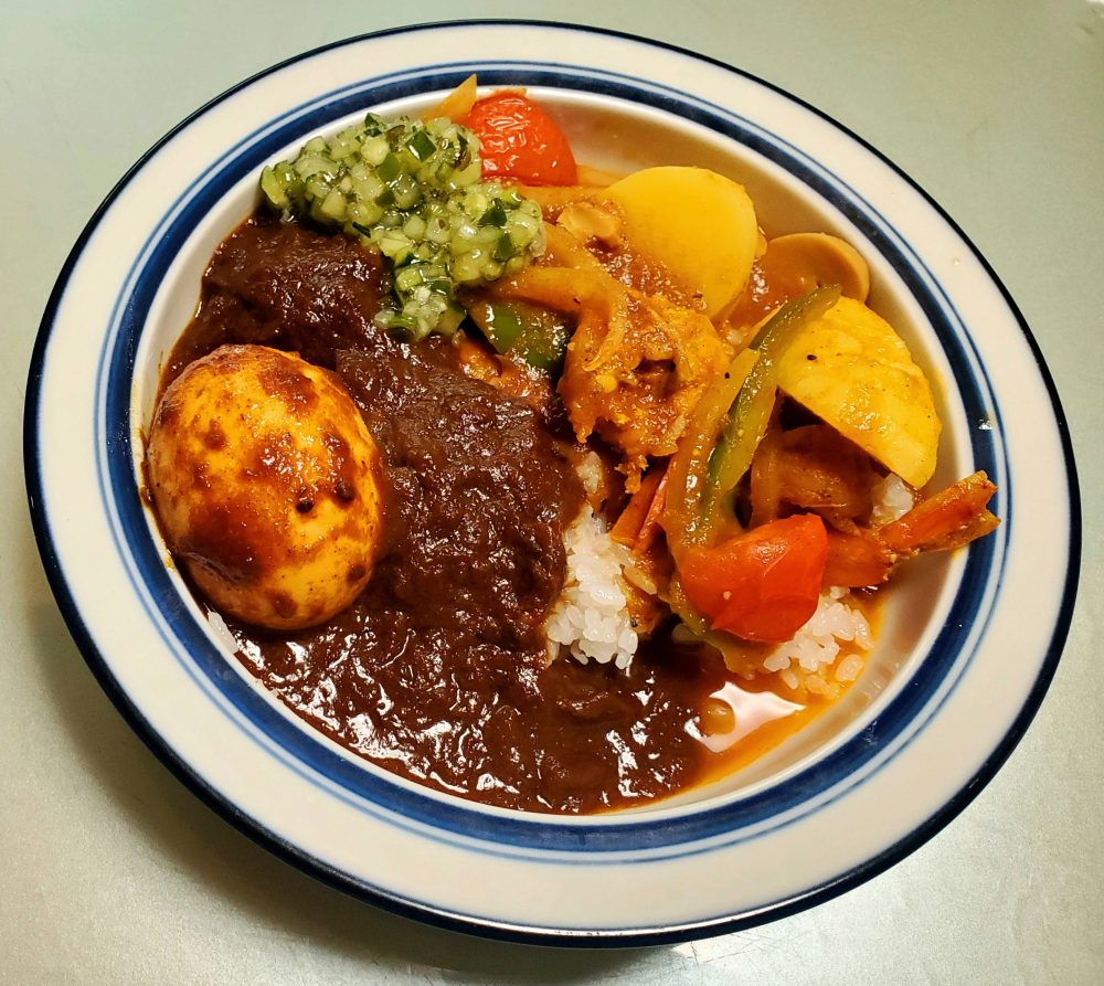 タマゴコルマとベンガルカレー