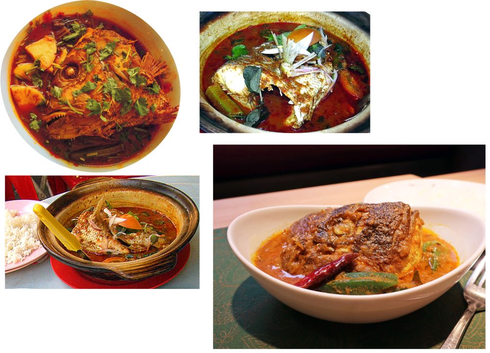魚の”アラ”カレーを