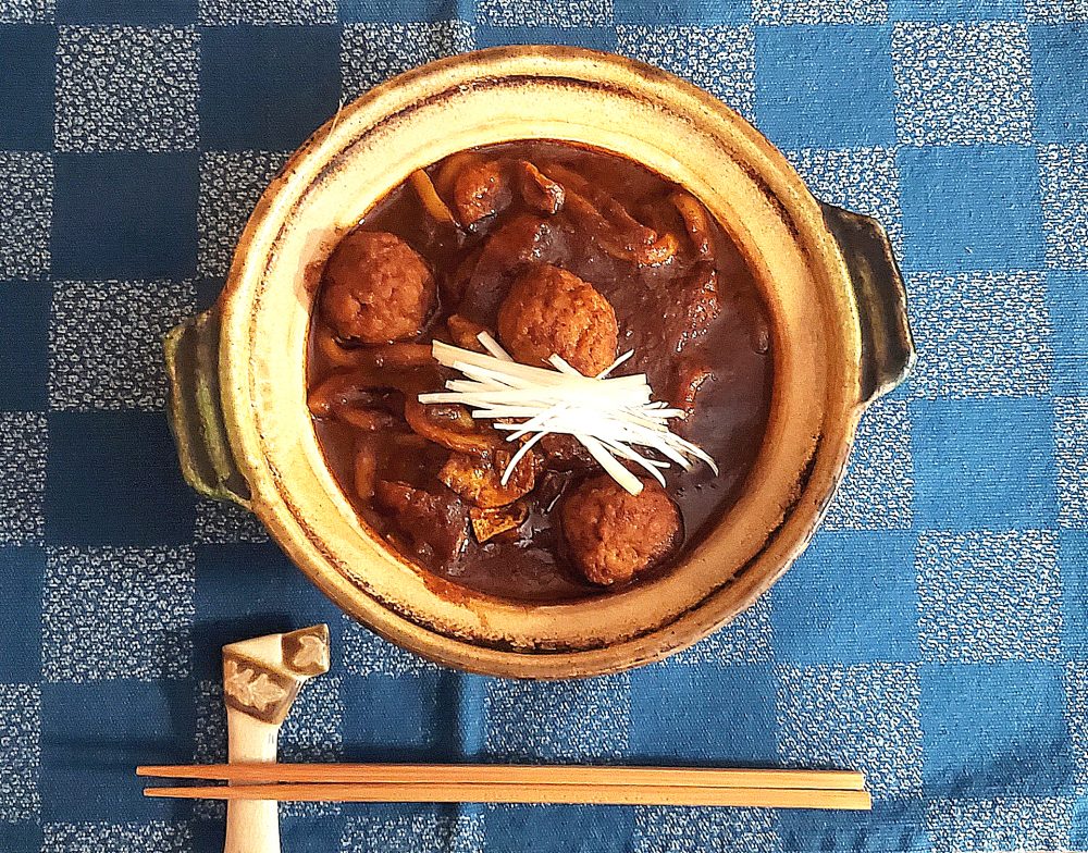 八丁味噌カレーうどん、いよいよ