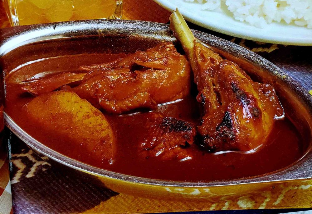 骨付きチキンカレー