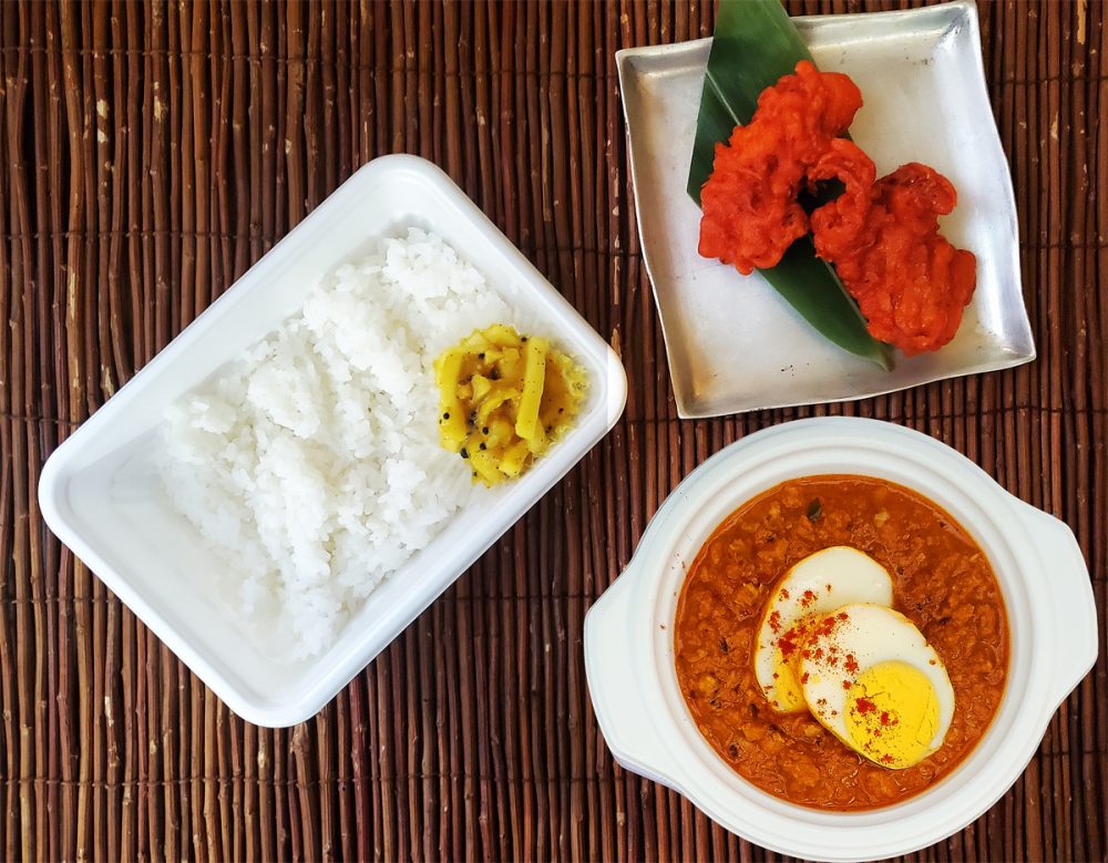 アトリエデリー、カレーお弁当、明日からは