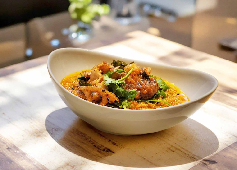 銀座店　11月のカレー「チキンキーマ」