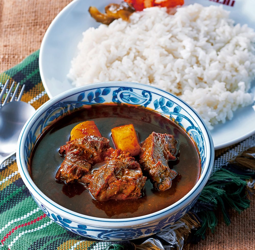 牛ホホ肉のカシミール