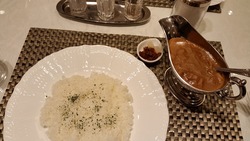 高級カレーの演出 昭和編