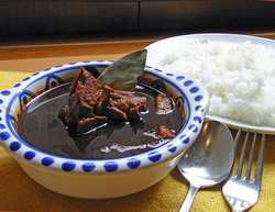 デリー銀座店、８月のカレー